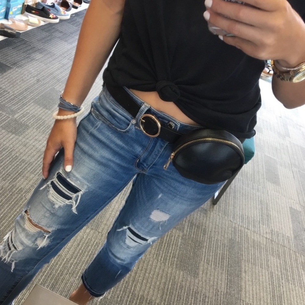 Beige Pouch Belt - Picture 2 of 2